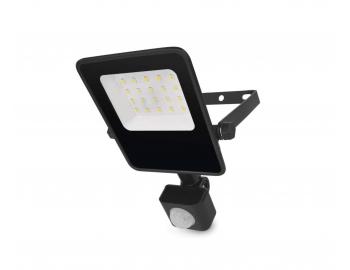 LED reflektor s pohybovm idlem Emos Visio ZS2913, IP54, 10 W, ern - neutrln bl