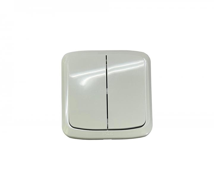 Sp�na� dvojn�sobn� kompletn� ABB Tango 3558A-52940 S, IP44, �azen� 6+6 - kou�ov� �ed�