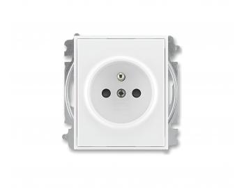 Z�suvka jednon�sobn� ABB Element-Time 5518E-A02349 03 - b�l�