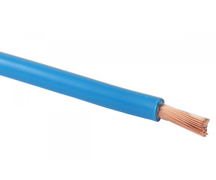 Vodi CYA H07V-K 6 Prysmian, svtle modr - 1 metr