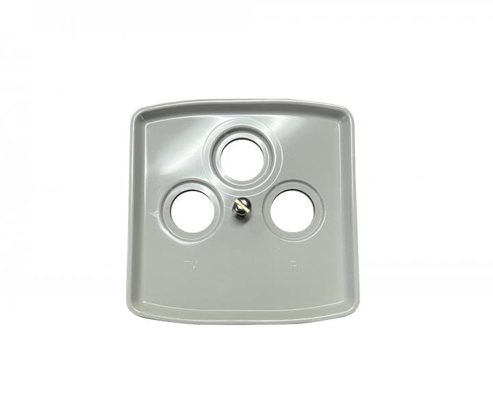 Kryt z�suvky televizn�, rozhlasov� (a satelitn�) ABB Tango 5011A-A201 S - �ed�