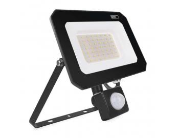 LED reflektor SIMPO s pohybovm idlem, 50 W, ern, neutrln bl Emos ZS2343
