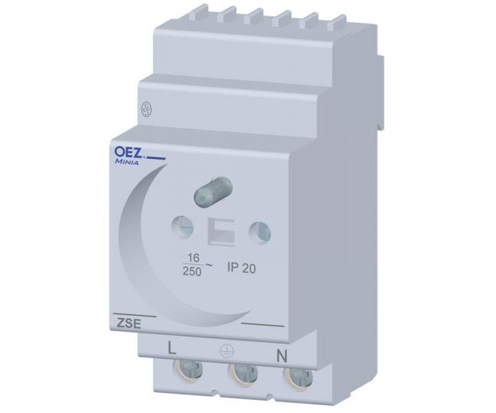 Soklov zsuvka na DIN litu ZSE-03 OEZ 37290