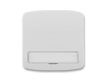 Kryt spnae jednoduch, s popisovm polem ABB Tango 3558A-A00620 S - ed