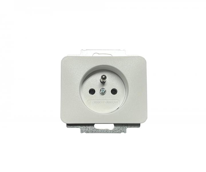 Z�suvka jednon�sobn� ABB Alpha Nea 5518B-A234024 - matn� b�l�