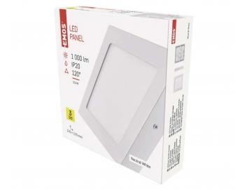 tvercov pisazen LED svtidlo Emos Profi ZM6132, 12,5 W, neutrln bl