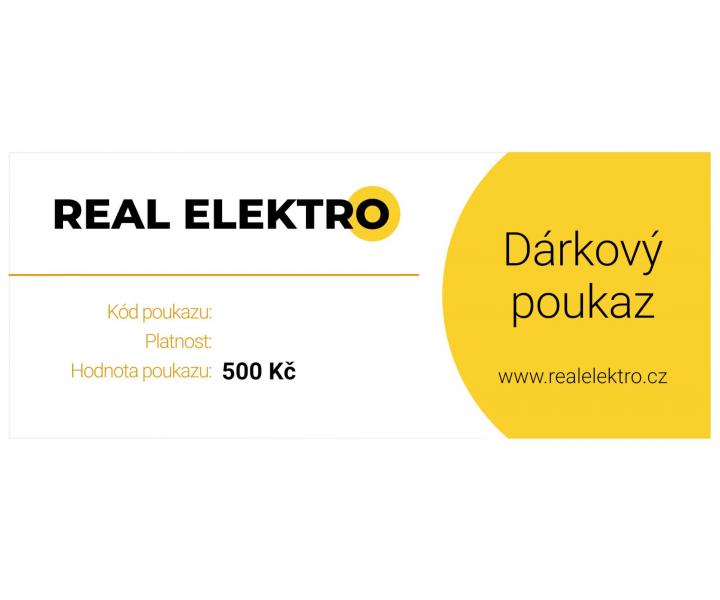 Elektronick drkov poukaz na 500 K