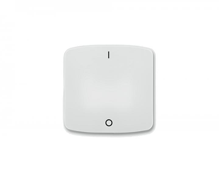 Kryt sp�na�e jednoduch� ABB Tango 3558A-A932 S, s potiskem - �ed�