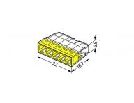 Svorka Wago 2273-205 - 5x2,5 mm2