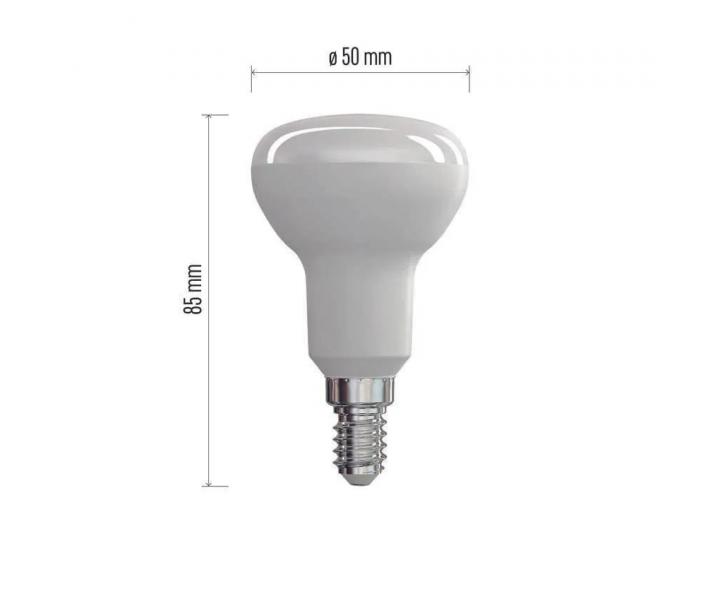 LED rovka Emos Classic R50 ZQ7221, E14, 4 W (39 W), neutrln bl