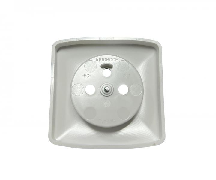 Nhradn kryt zsuvky jednonsobn ABB Tango 2CHA196341A8500/6619A-A06357 B, integrovan clonky - bl