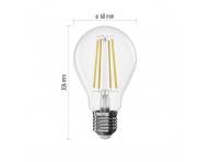 LED rovka Emos Filament A60 ZF5154D, E27, 7,5 W (75 W), tepl bl - stmvateln