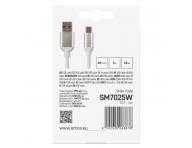 Nabjec a datov kabel USB-A 2.0 / USB-C 2.0, 1 m, bl Emos SM7025W