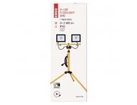 LED reflektor HOBBY SLIM, 2 30W + trojnoka, lut, neutrln bl Emos ZS2231.2