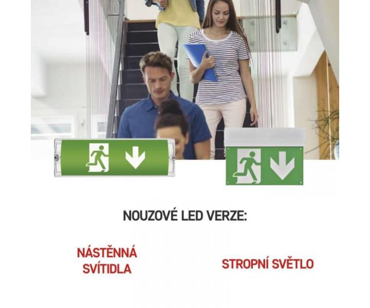 LED Nouzov svtidlo NESSI 3W 3h IP65 Emos ZN1110