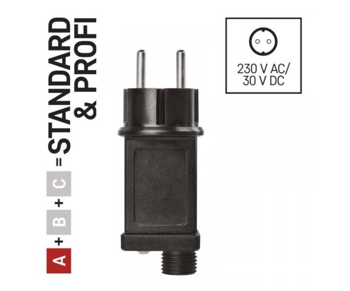 Napjec zdroj pro vnon spojovac osvtlen Standard/Profi, venkovn i vnitn, asova Emos D1ZB05