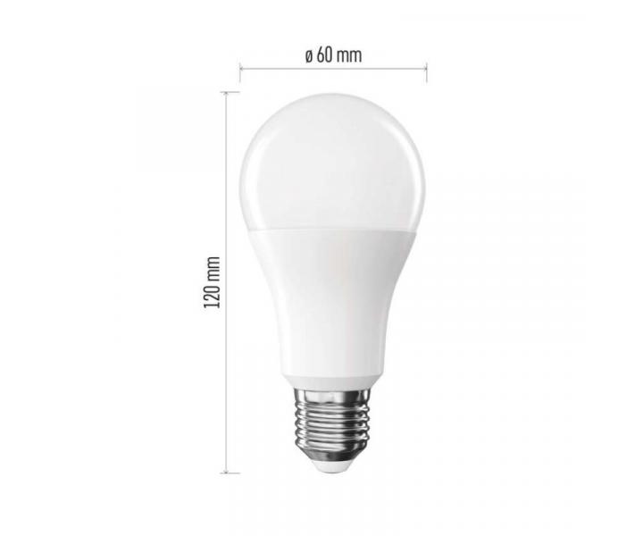LED rovka Classic A60 / E27 / 13 W (100 W) / 1521 lm / neutrln bl Emos ZQ5E63