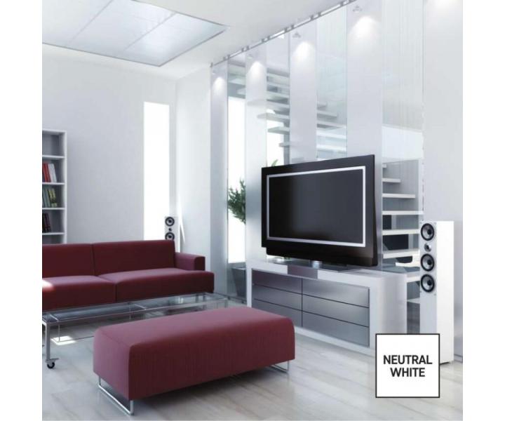 LED rovka Classic MR16 stbrn/ GU10 / 3 W (32 W) / 345 lm / neutrln bl Emos ZQ8E18