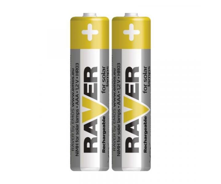 Nabjec baterie do solrnch lamp RAVER SOLAR AAA (HR03) 400 mAh - 1ks