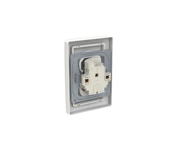 Zsuvka dvojnsobn, s clonkami, s natoenou dutinou ABB Zoni 5513T-C02357 240 - matn bl