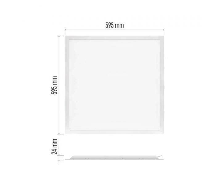 tvercov vestavn LED panel Emos Lexxo backlit ZB2124, bl, 30 W - neutrln bl UGR