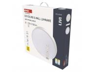 Kruhov pisazen LED svtidlo Emos Livi ZM5163, 50 cm, 45 W, tepl-studen bl, stmvateln