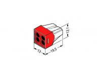 Svorka Wago 773-604 - 4x1,5-4 mm2
