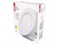 Kruhov pisazen LED svtidlo Emos Profi ZM5122, 6 W, neutrln bl