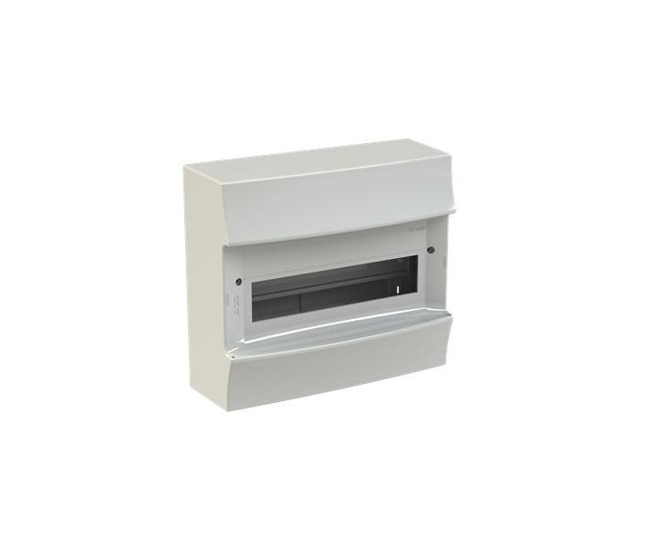 Rozvodnice nstn, 12 Modul, bez dvek, kryt IP41, ada Mistral41W, bez N+PE svorek ABB 1SPE007717F0400