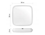 LED pisazen svtidlo Dori, tvercov bl 18W neut.b.,IP54 Emos ZM4313