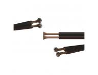 Dvojlinka ECO 2x0,5mm, erno/rud Emos S8253 - 1 metr