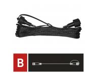 Prodluovac kabel pro spojovac etzy Standard ern, 10 m, venkovn i vnitn Emos D1ZB01