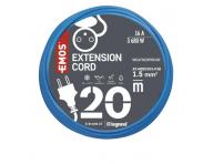 Poas odoln prodluovac kabel 20 m / 1 zsuvka / modr / PVC / 230 V / 1,5 mm2 Emos P01420W