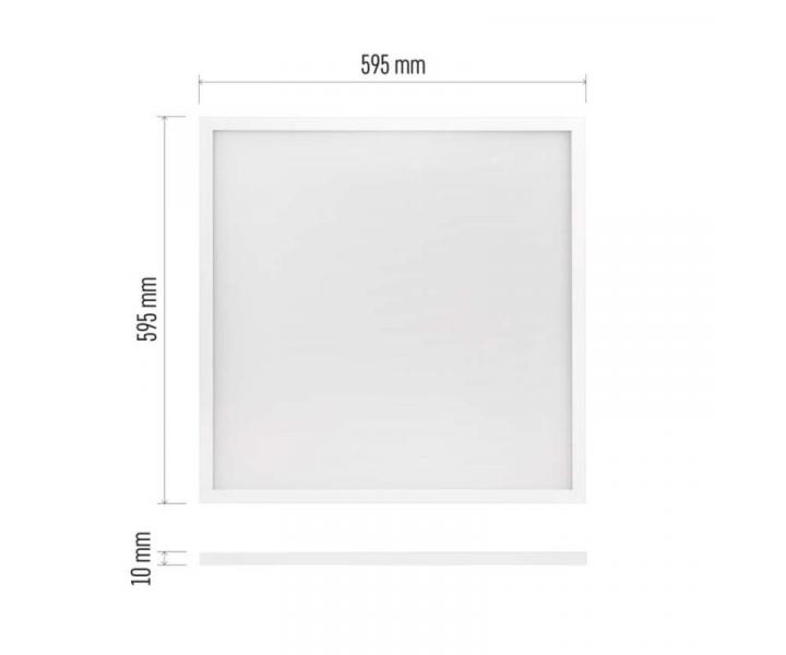 LED panel MAXXO 6060, tvercov vestavn bl, 36W neutrln bl Emos ZB1214