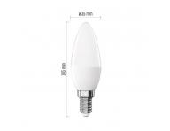 LED rovka Classic svka / E14 / 4,2 W (40 W) / 470 lm / tepl bl Emos ZQ3E21