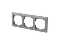 Rmeek trojnsobn, pro vodorovnou i svislou mont ABB Zoni 3901T-A00030 141 - ed / bl