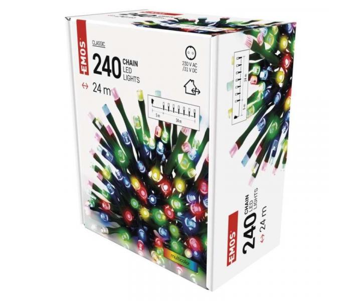LED vnon etz, 24 m, venkovn i vnitn, multicolor, asova Emos D4AM05