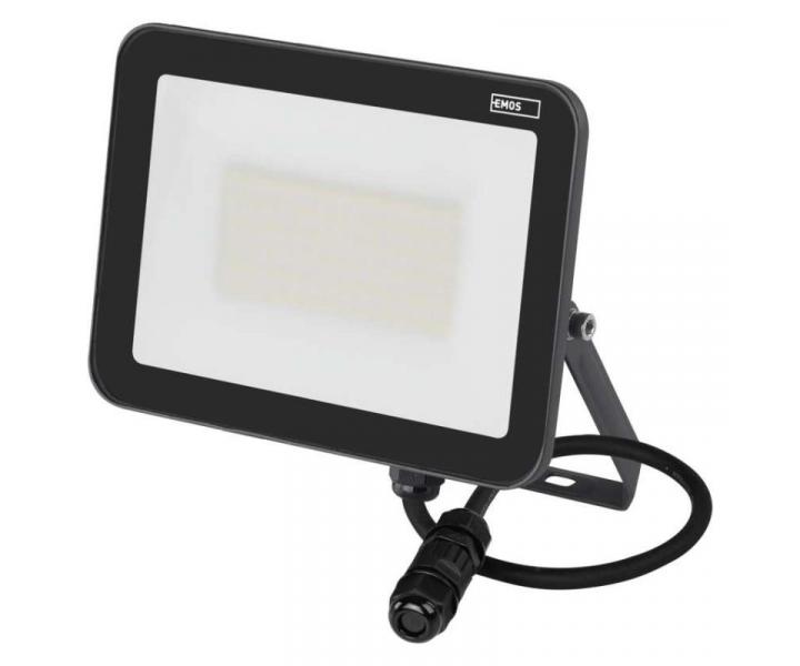 LED reflektor INOVO 50W, antracit,  neutrln bl Emos ZS2642
