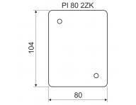 Podloka izolan, konfigurace XX, ed Kopos PI 80 2ZK_XX