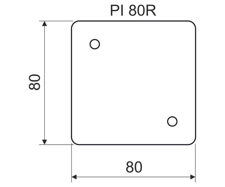 Podloka izolan, konfigurace XX, ed Kopos PI 80R_XX