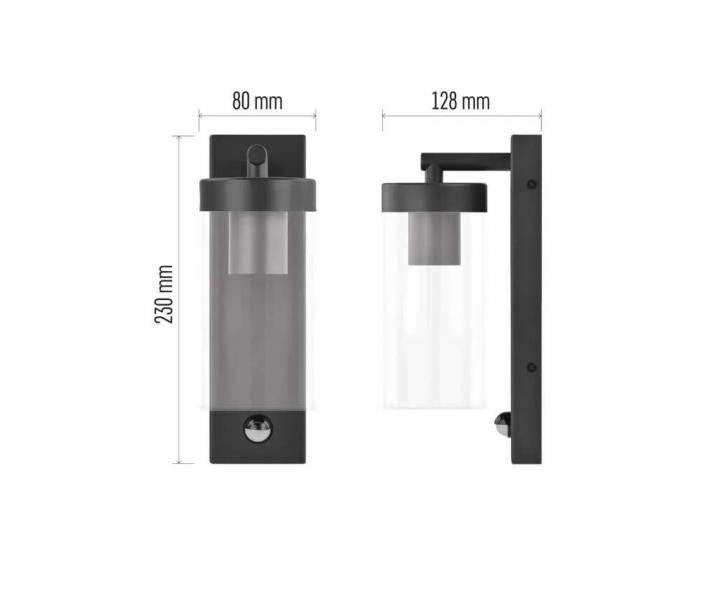 Zahradn nstnn svtidlo s idlem soumraku Emos Zala ZGC040P, IP44, E27, 15 W