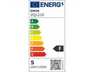 LED rovka Emos Classic ZQ1210, E14, 4,1 W (32 W), tepl bl