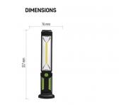 COB LED + LED pracovn svtilna P4525,500 lm,Li-Ion 2000 mAh Emos P4525
