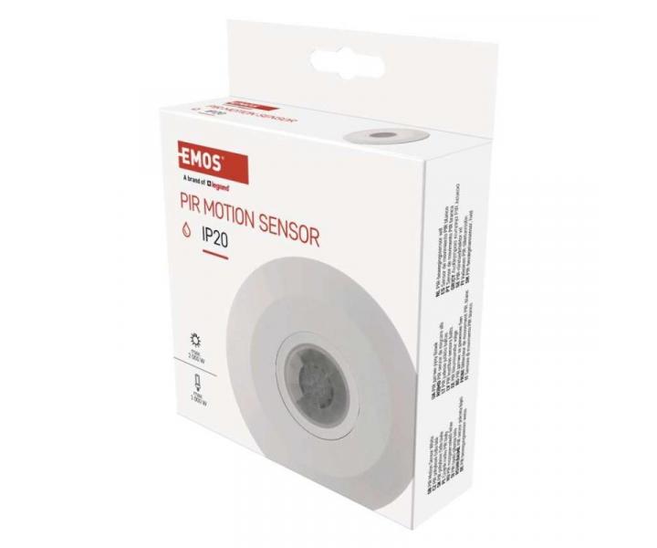 PIR senzor (pohybov idlo) IP20 2000W, bl Emos G1150