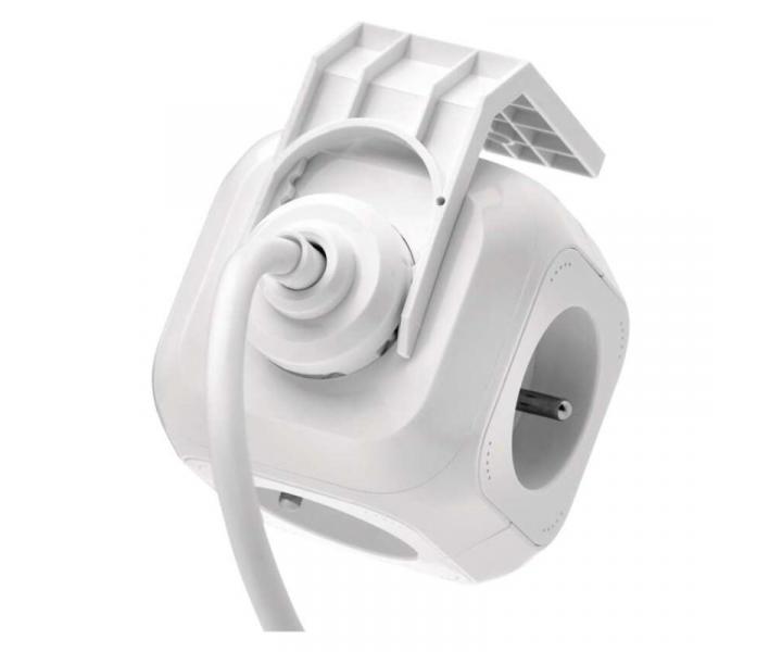 Prodluovac kabel - kostka 1,9 m / 4 zsuvky / bl / PVC / s USB / 1 mm2 Emos P04119U