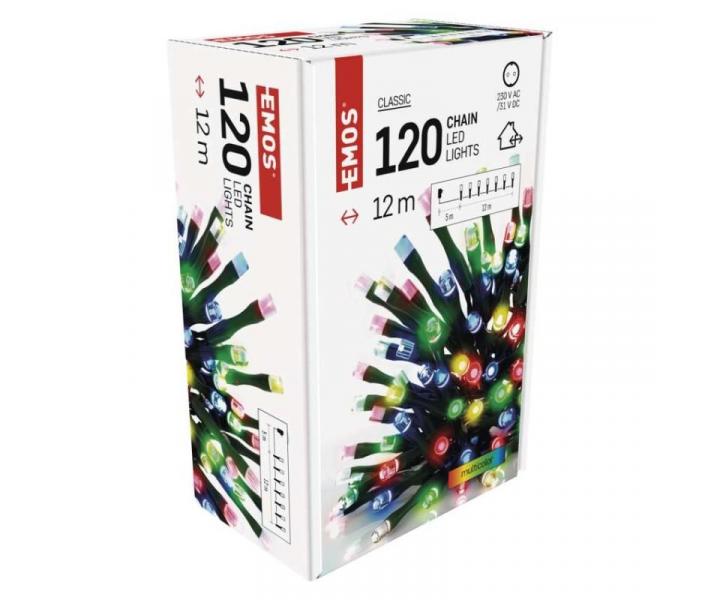 LED vnon etz, 12 m, venkovn i vnitn, multicolor, asova Emos D4AM03