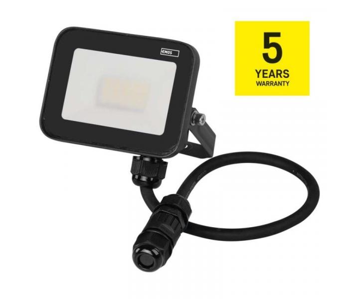 LED reflektor INOVO 10W, antracit, neutrln bl Emos ZS2612