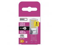 LED rovka Classic JC / G9 / 4 W (40 W) / 470 lm / neutrln bl Emos ZQ9545