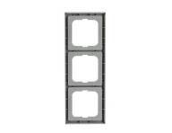Rmeek trojnsobn, pro vodorovnou i svislou mont ABB Future 2CKA001754A4308 - hlinkov stbrn