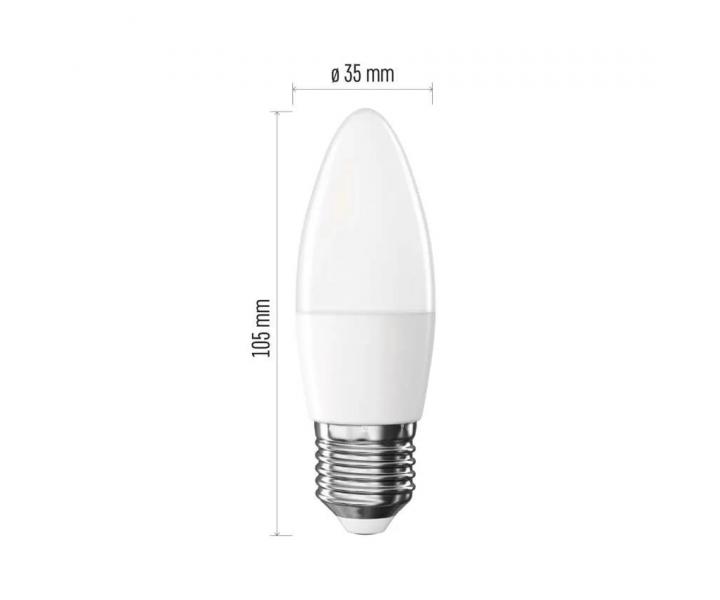LED rovka svka Emos Classic ZQ4D11, E27, 2,5 W (32 W), tepl bl